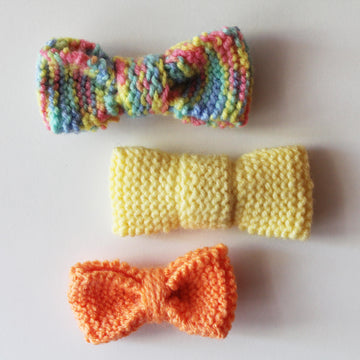 Knitted Bows