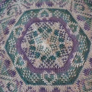 Heartstrings Wedding or Baby Blanket TITR (Tunisian in the Round