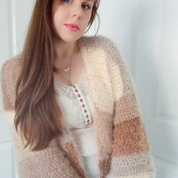 Crochet Coconut Cream Cardigan Pattern