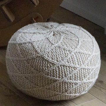 Lovely Rombo Pouf Footstool Bean Bag 116