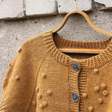 Make bobble cardigan