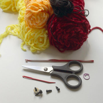 Häkelanleitung für die Amigurumi Kuschelspinne