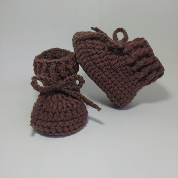 Ribbing Baby Booties