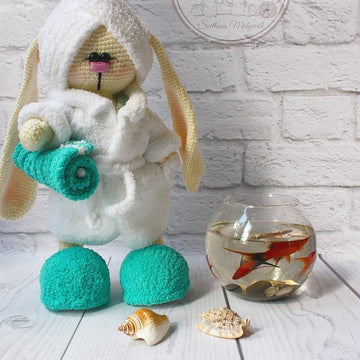Bath wear "Sea breeze" set