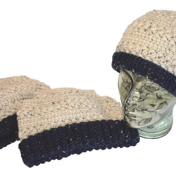 Cozy Cool Beans Messy Bun Hat
