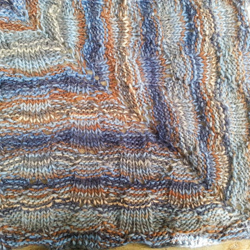 Modern Lace Baby Blanket