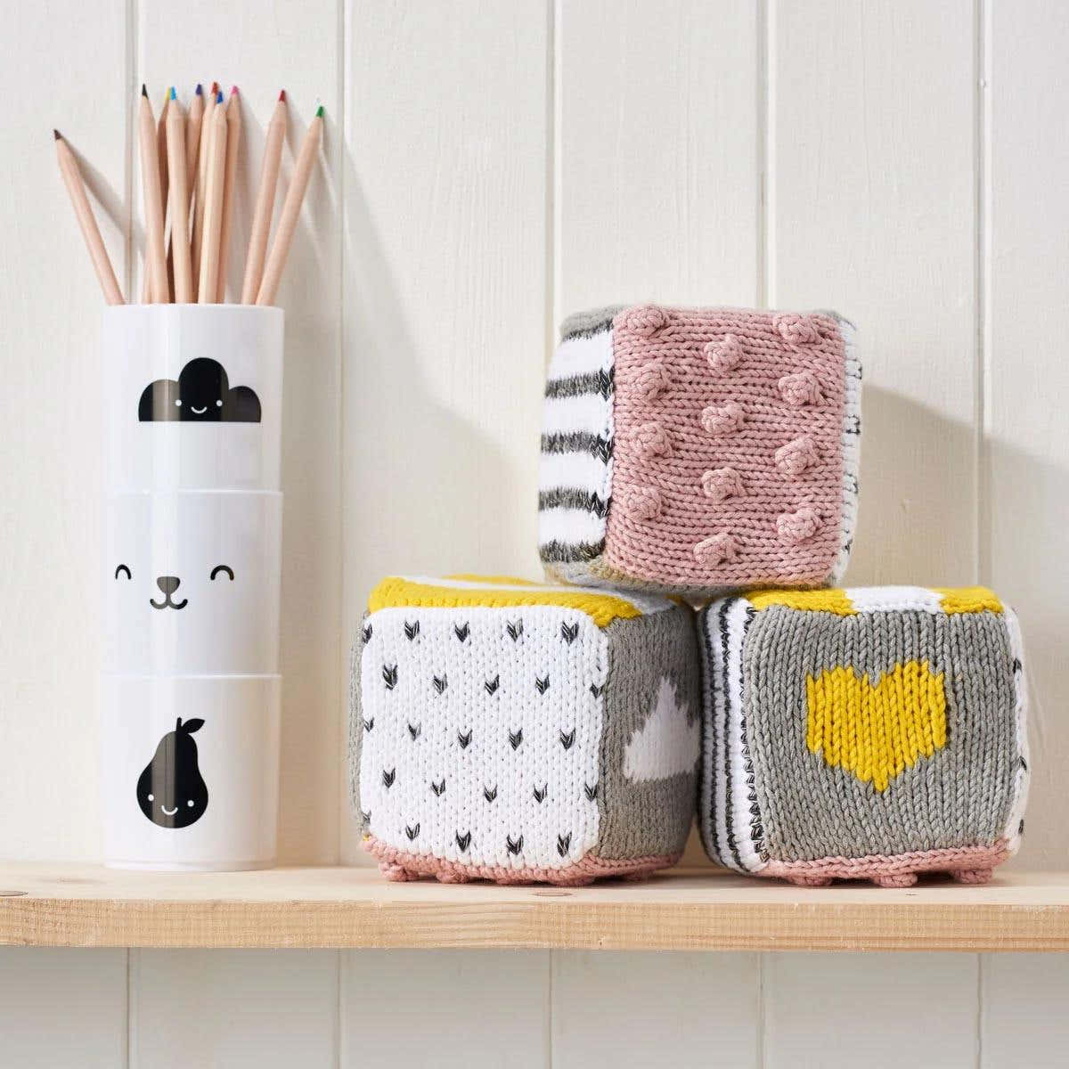 Baby Blocks Knitting Pattern