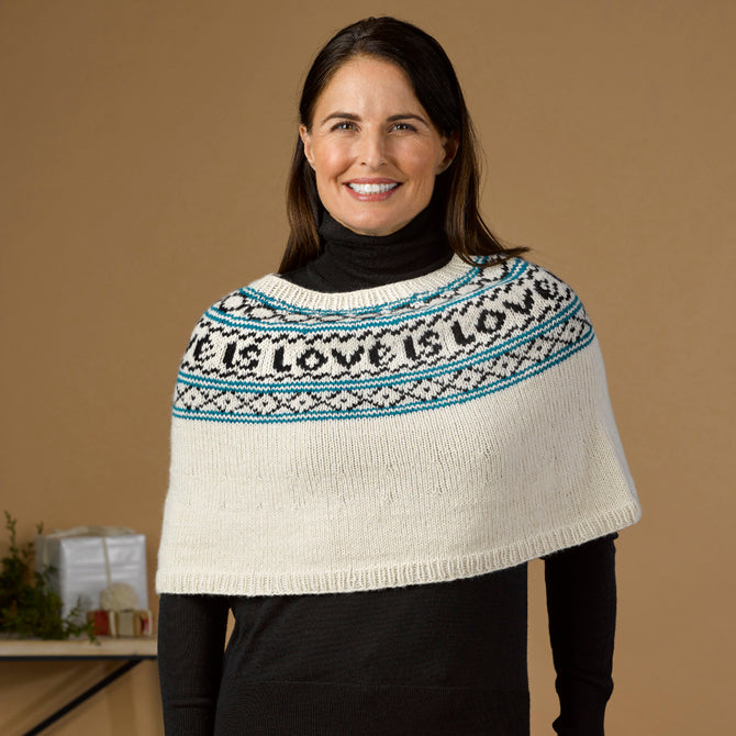 Hailstone Cape im Valley Yarns Brodie - 1057 - Downloadable PDF