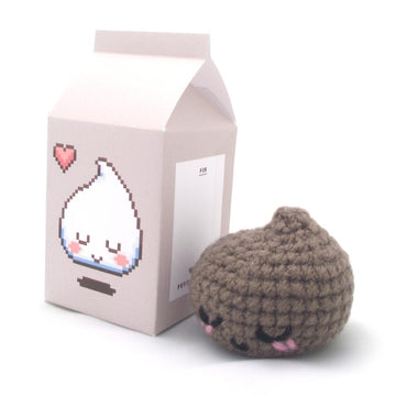 Gwenn the milk drop amigurumi