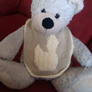 Plain and patterned baby bibs