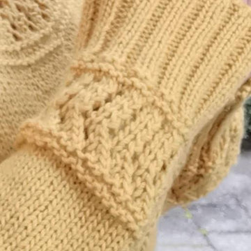 Golden Valley Top Down Sweater
