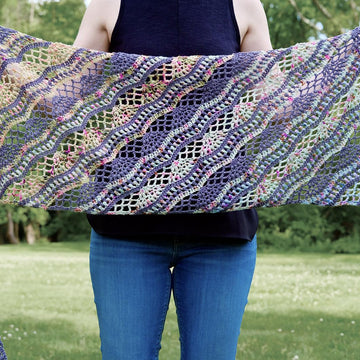 Polychromatic Shawl