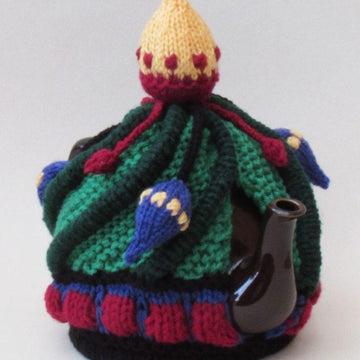 Persian Christmas Bauble Tea Cosy & Chocolate Orange Cover
