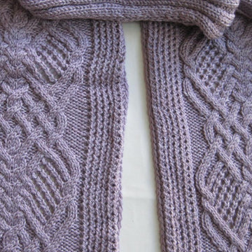 Tioga Cabled Scarf