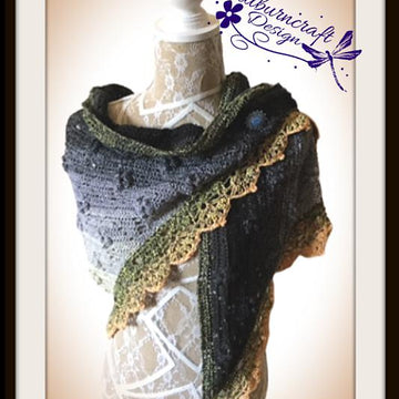 A Solitude of Flowers Shawl
