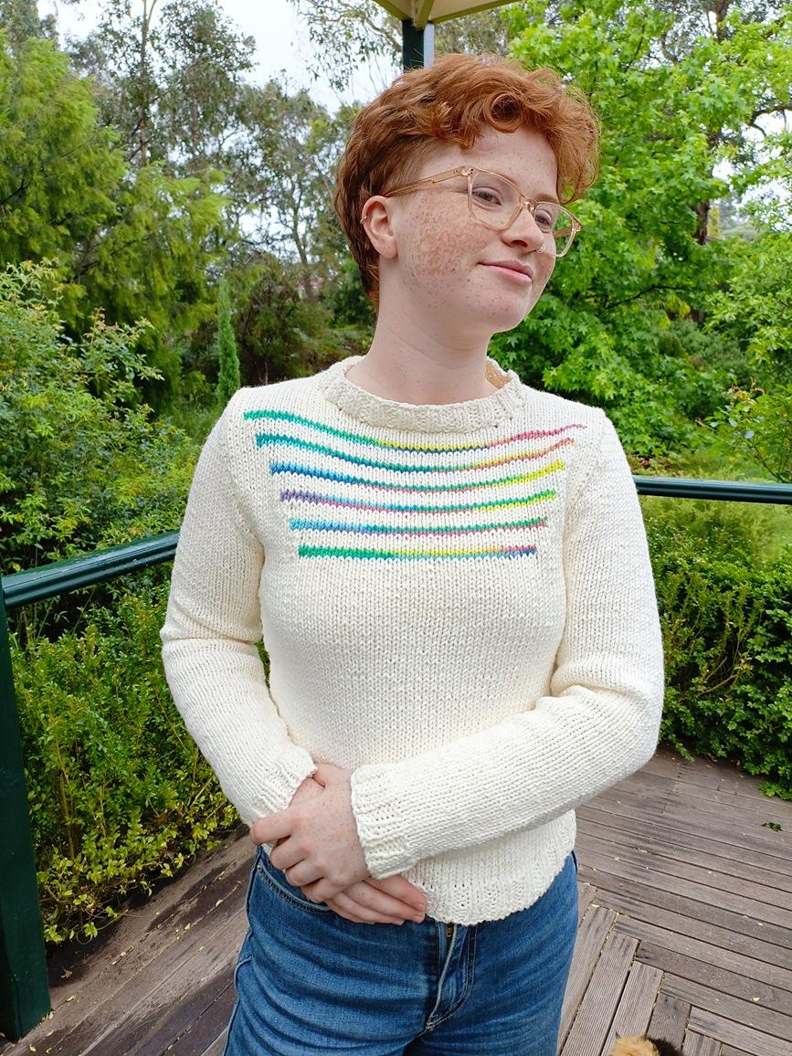 Rainbow Hussar Pullover