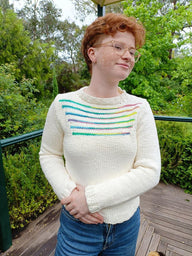 Rainbow Hussar Pullover