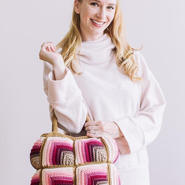 Blush Blizzard Puffer Purse