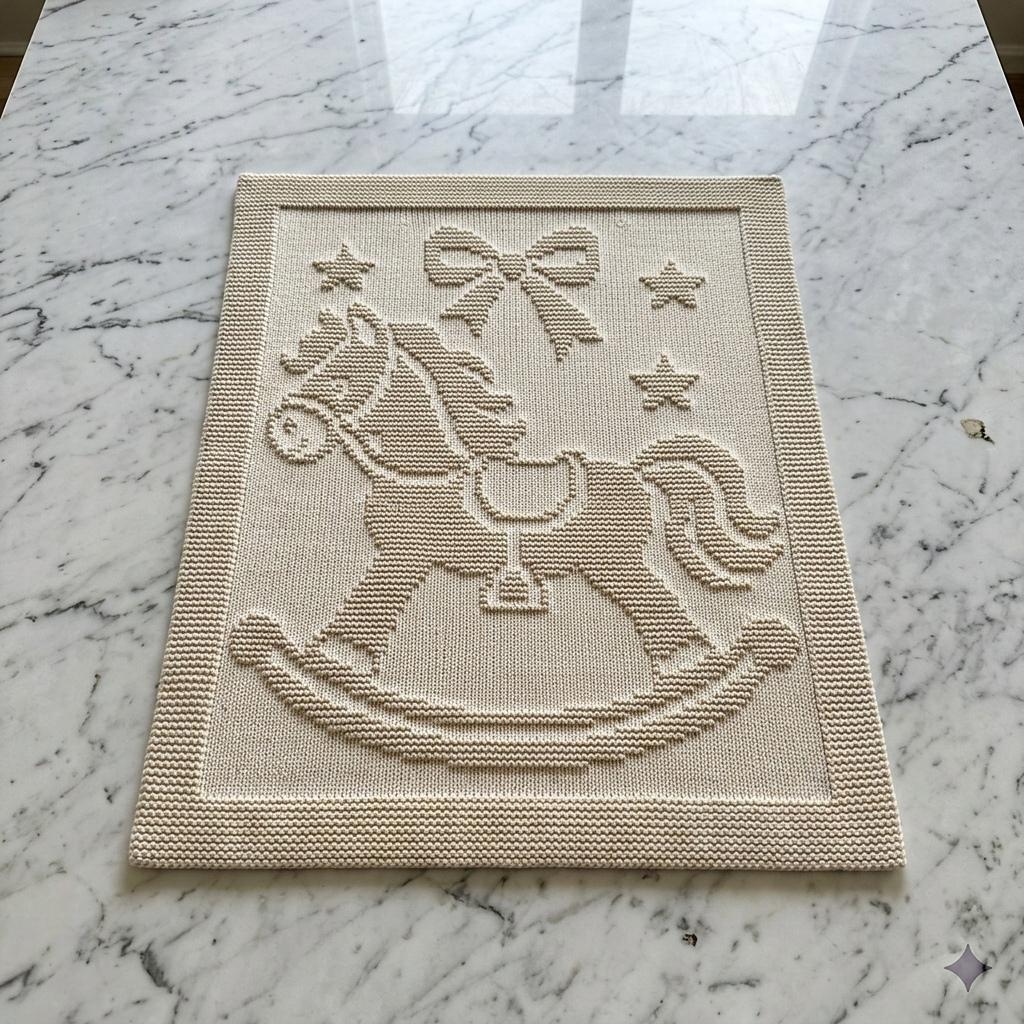 Baby Blanket Rocking Horse