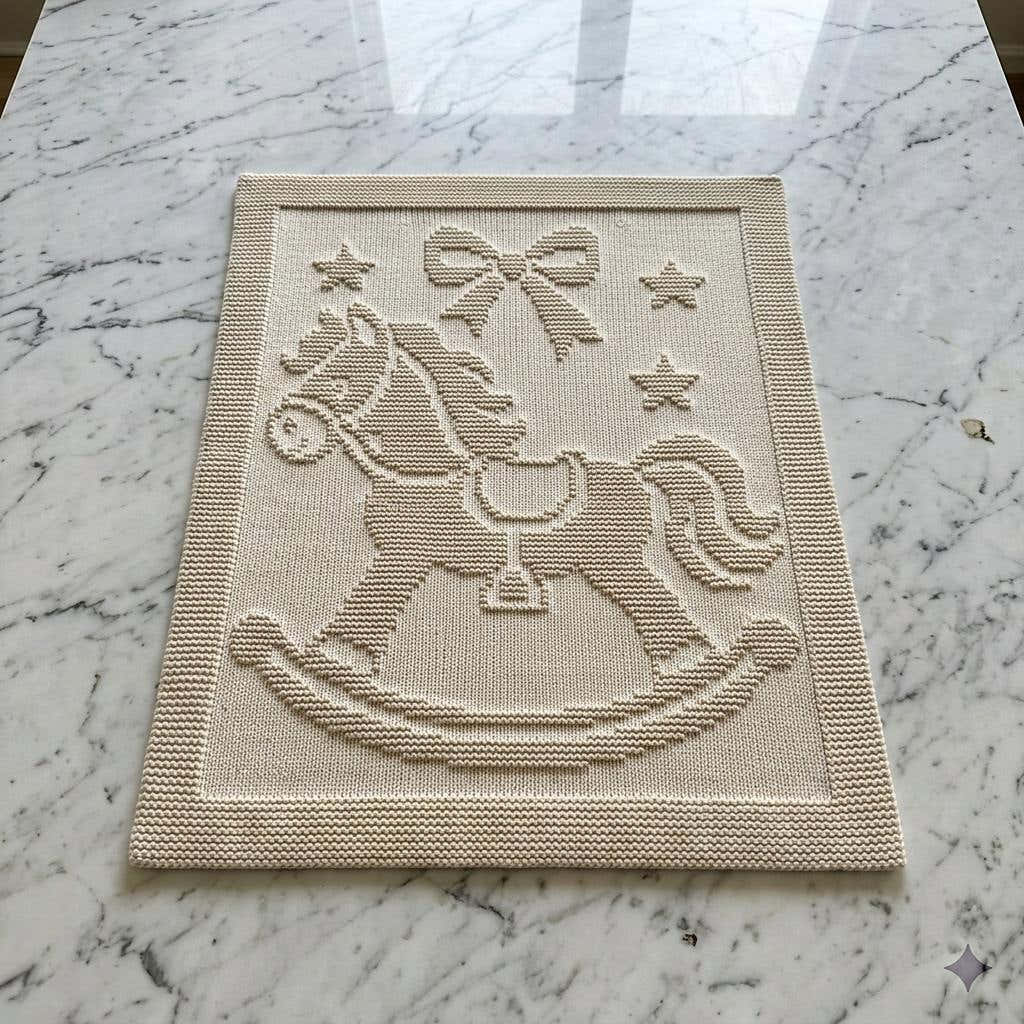 Baby Blanket Rocking Horse