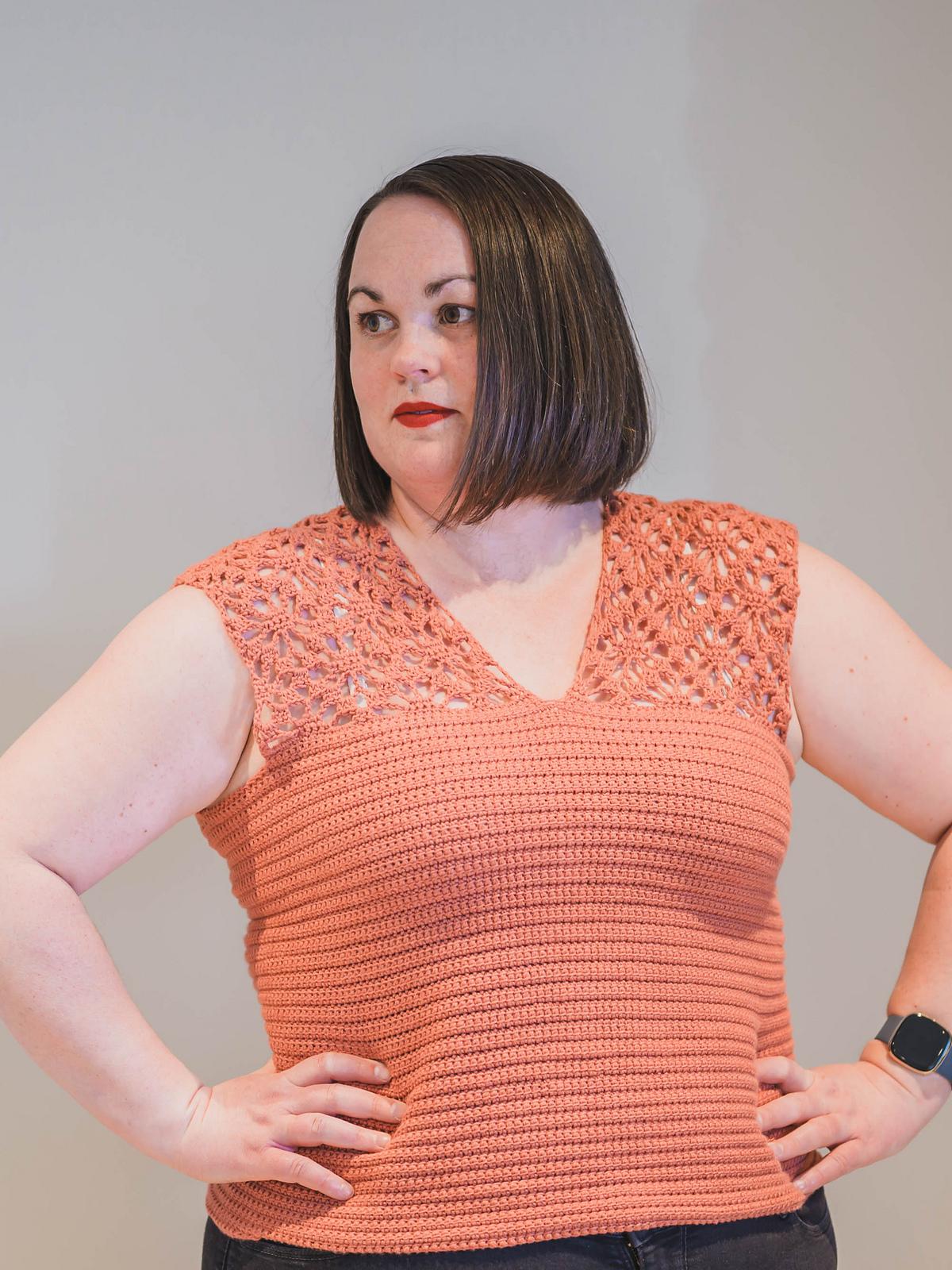 Spider Lace Crochet Top