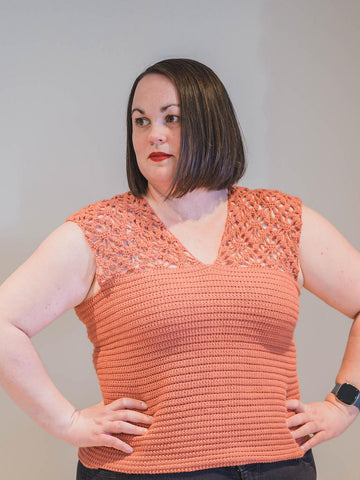 Spider Lace Crochet Top