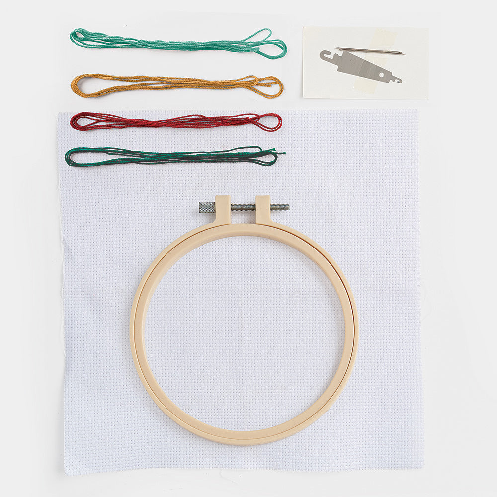 Simply Make Noel Cross Stitch Kit - 20x15x10cm