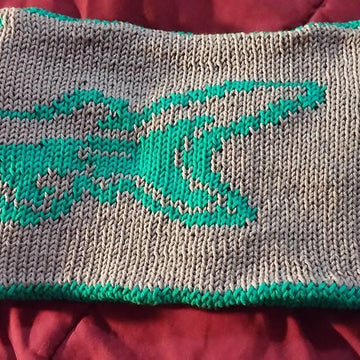 SHARK! Double Knit Cowl