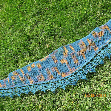 Swoop Crocheted Shawlette