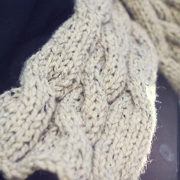 Rolling Cables Scarf - Bulky