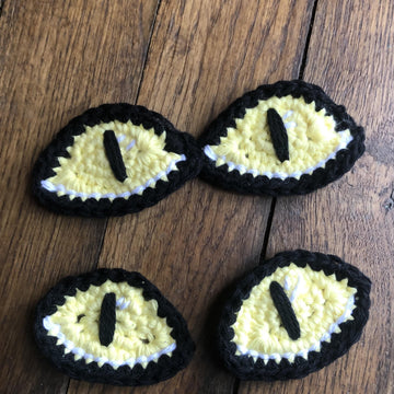 Cat Eyes Applique Pattern
