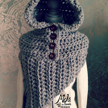 Bulky Hooded Katniss Cowl