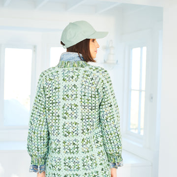 Crochet Hexagon Cardigan in Stylecraft Batik Elements Swirl DK & Life DK - 10051 - Downloadable PDF