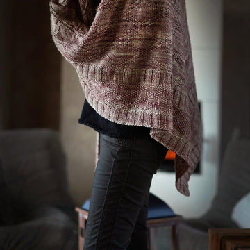 Tartanesque shawl
