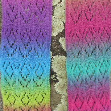 Lacy Northern Lights Scarf