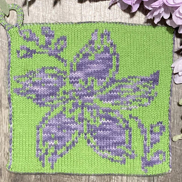 Larkspur Potholder