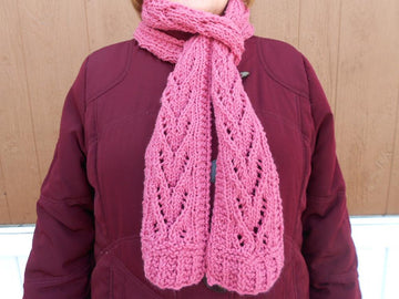 Rosevine Lace Scarf