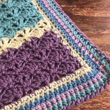 Lotus Shell Blanket