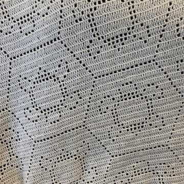 Swimming Turtles Filet Blanket