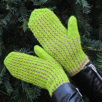 Railroad Track Full Mittens