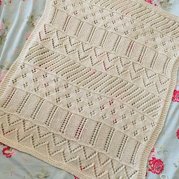 Layered Lace Blanket