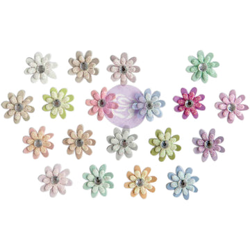 Prima Marketing Mulberry Paper Flowers - Ella, 20/Pkg