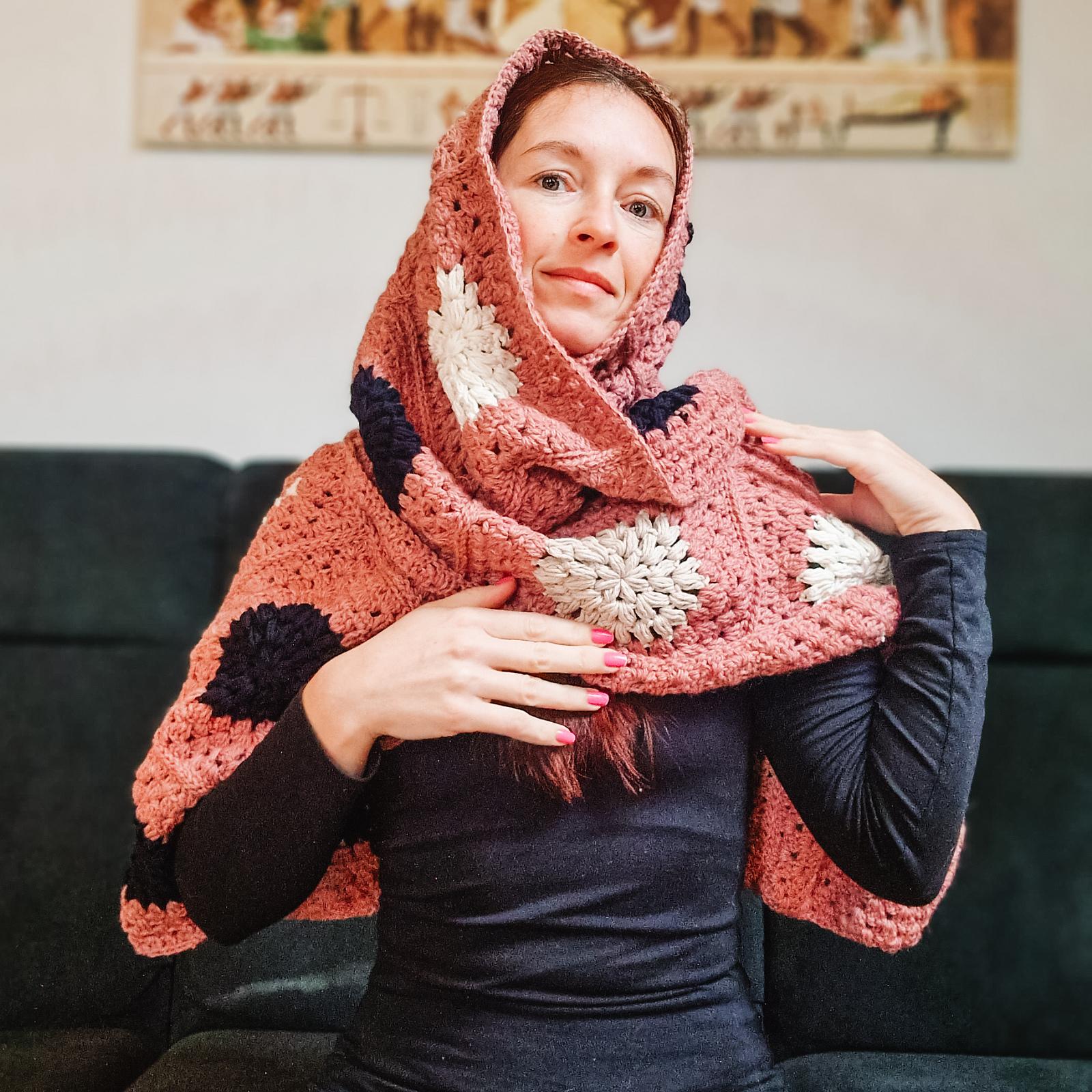 Rustic Petal Scarf