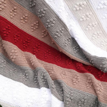 Amity striped blanket