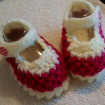 Baby 'Pretty Penny' Pinefore/Socks/Shoes 0-6mths