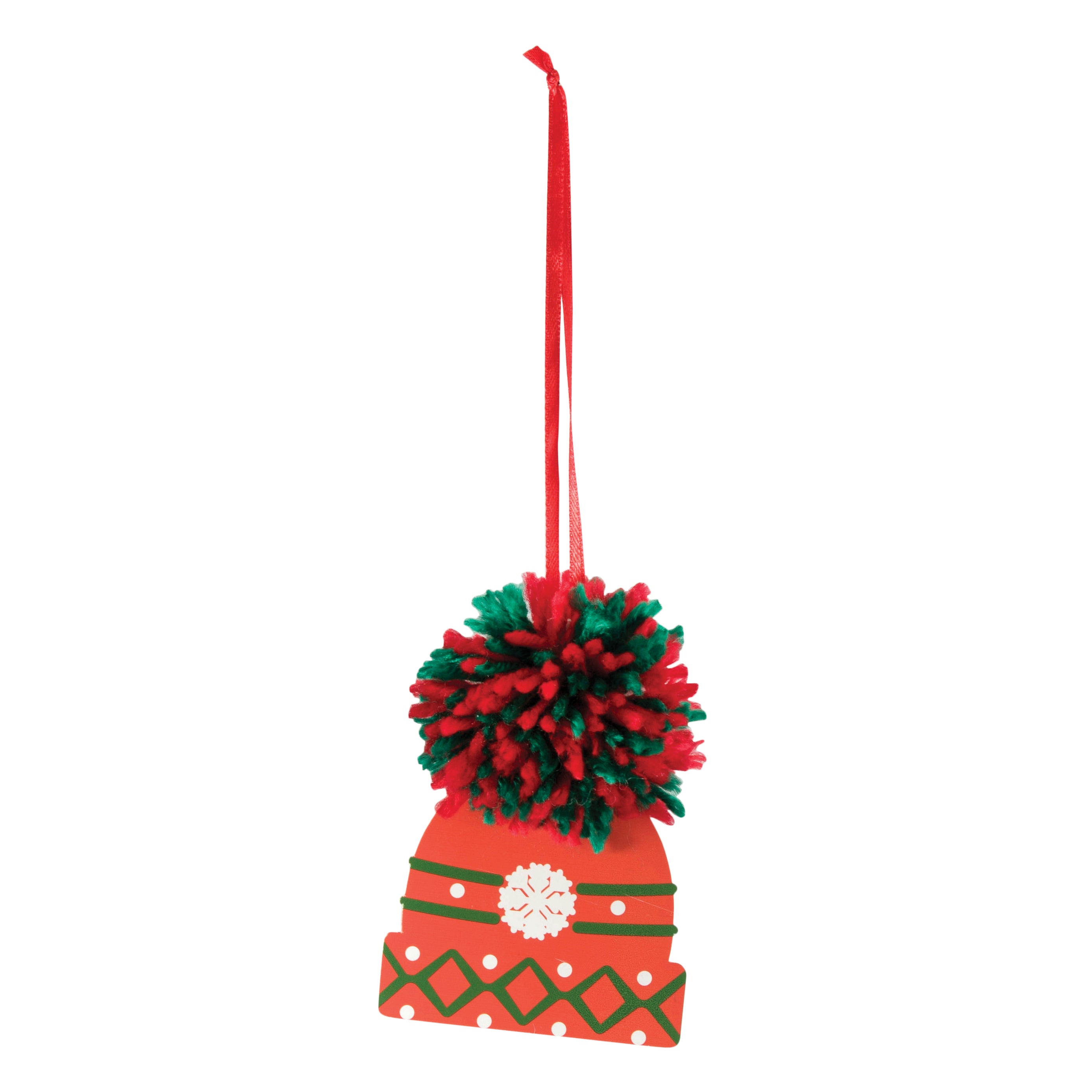 Trimits Pom Pom Decoration: Woolly Hat Kids Crafts Kit