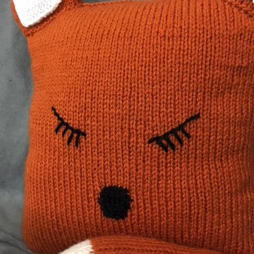 Sleeping Fox pillow