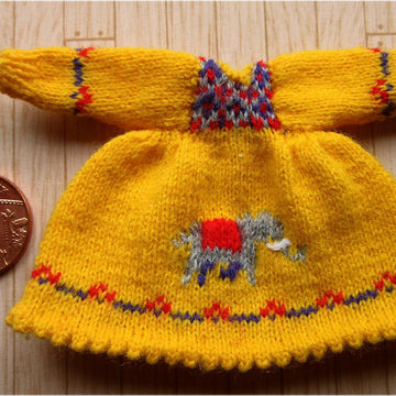 1:12th scale girls elephant dress