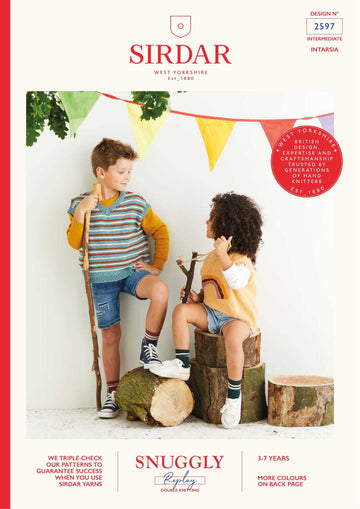 Take A Hike Tank in Sirdar Snuggly Replay - 2597 - Downloadable PDF