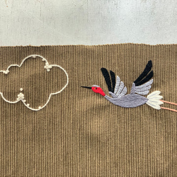 WLT - Sarus Crane Placemat by Ria Paramita